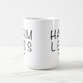 Weniger Schaden - Vegane Tasse (Mittel)