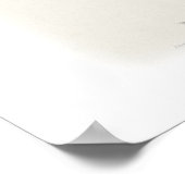 Weniger schwefelhaltiges Kakadu Poster (Ecke)