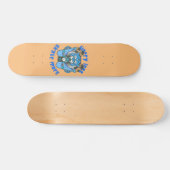 WENIGER SKATE MEHR Tigerausgabe Skateboard (Horizontal)
