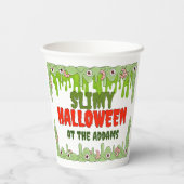 Weniger Slider Halloween Paper Cup Pappbecher (Rückseite)