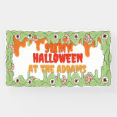 Weniger Slimy Halloween Banner (Horizontal)