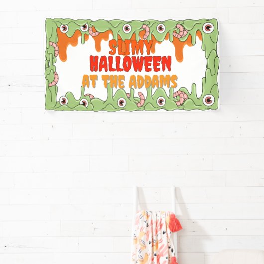 Weniger Slimy Halloween Banner (InSitu)