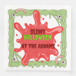 Weniger Slimy Halloween Serviette