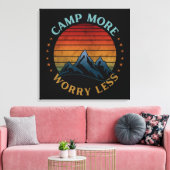 WENIGER SORGEN LEINWANDDRUCK (Insitu (Wohnzimmer))