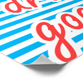 Weniger Sorgen, mehr Wein, das Leben ist Kurz, Poster (Ecke)