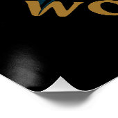 WENIGER SORGEN POSTER (Ecke)