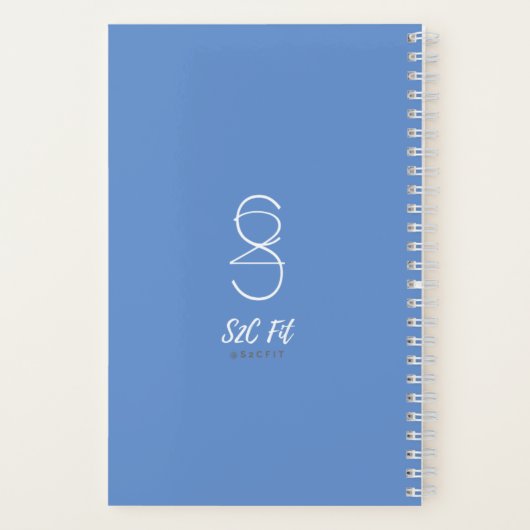 Weniger Spiral-Notebook Notizblock (Rückseite)