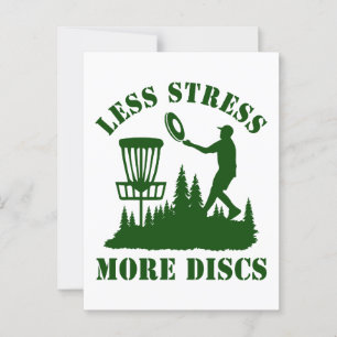 Weniger Stress mehr Festplatten Vintager Plattengo Postkarte