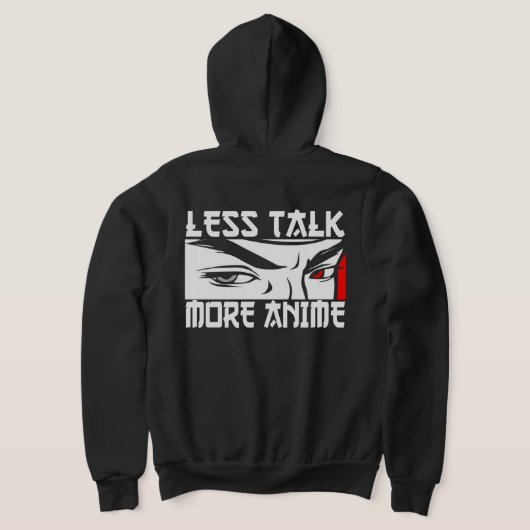 Weniger Talk Mehr Anime - Funny Anime Hoodie (AblageHinten)