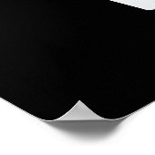 Weniger Talk Mo Joe Funny Coffee Pub Dark BG Poster (Ecke)