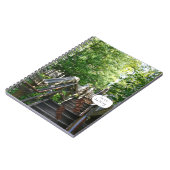 Weniger Talking Mehr Talking Stairs Notebook Notizblock (Linke Seite)