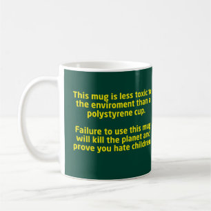 weniger toxisch kaffeetasse