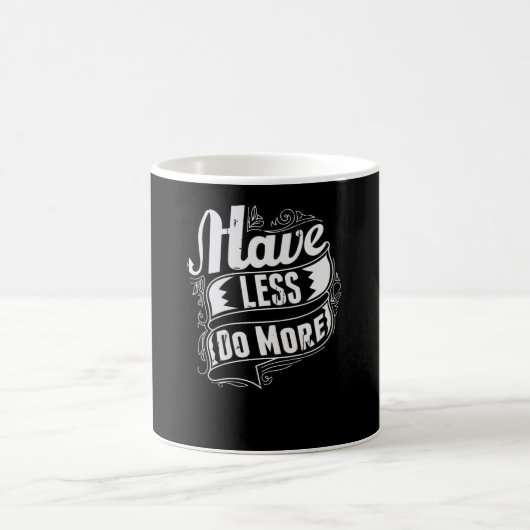 Weniger tun kaffeetasse (Mittel)