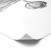 Weniger Upsetti, mehr Spaghetti-Mauer Poster (Ecke)