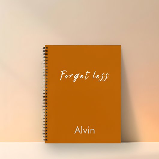 Weniger vergessen – Notizbuch Zitate