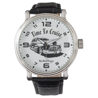 Weniger Zeit für die Silhouette von Kleinwagen Armbanduhr