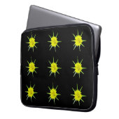Weniger Ziegenbart Wilde Blume Laptop-Sieb Laptopschutzhülle (Vorderseite Links)