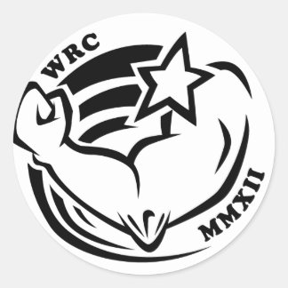 Wenis Rodeo Championships 2012 Runder Aufkleber