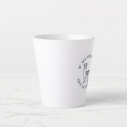 Wenn alle anderen versagt eine Alpaka bekommen Milchtasse (Vorderseite)