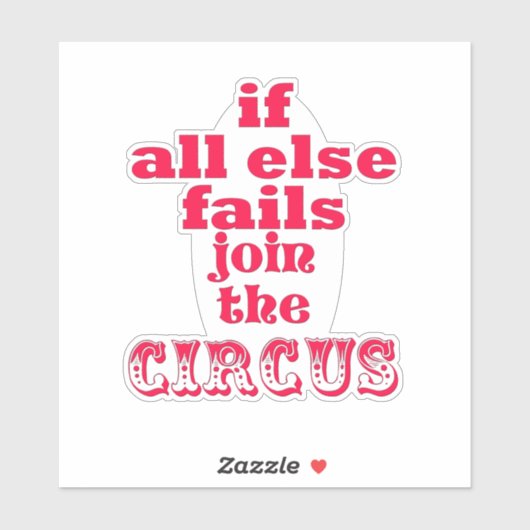 Wenn alle anderen versagt sind, dann machen Sie mi Aufkleber (Blatt)