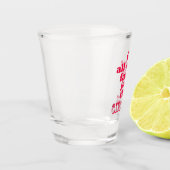 Wenn alle anderen versagt sind, nehmen Sie am Zirk Schnapsglas (Links)