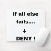 wenn alle anderen versagte mousepad (Mit Mouse)