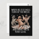 Wenn alle anderen Versagte, schalten Sie Ihre Musi Postkarte (Vorne/Hinten)