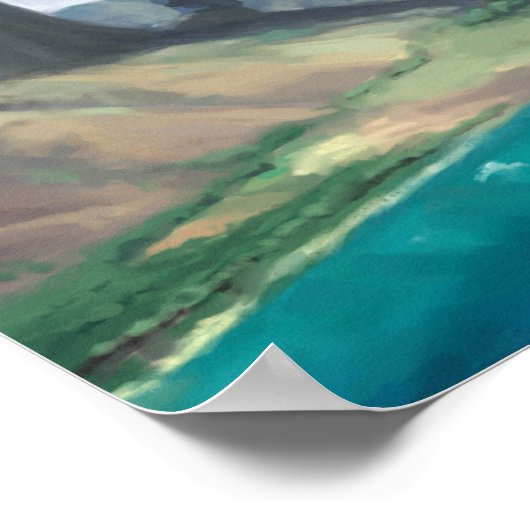 Wenn alle Bäume ein Baum wären Poster (Ecke)