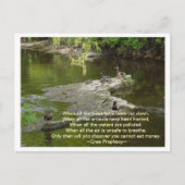 Wenn alle postkarte (Vorderseite)