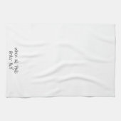 Wenn alle Versagt bestellen Küchen Handtuch (Horizontal)