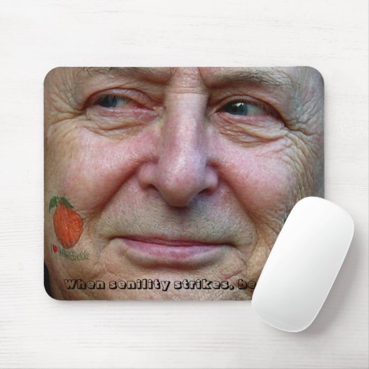 Wenn Altersschwäche schlägt, seien Sie bereit Mousepad (Mit Mouse)