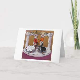 Wenn Ants Elope Rick London Funny Comic Karte