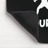 Wenn Badminton einfach wäre, würden sie es nennen, Mousepad (Ecke)