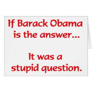 Wenn Barack Obama die Antwort… ist