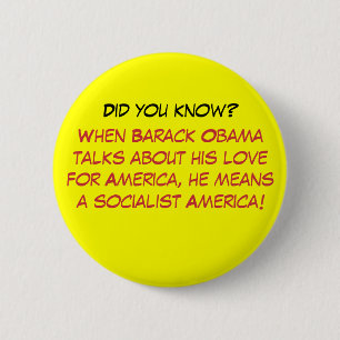 Wenn Barack Obama über seine Liebe für Amer… Button