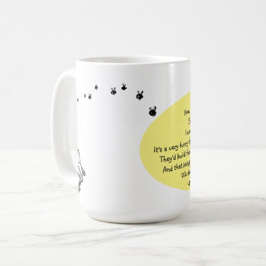 Wenn Bären Bienen wären Kaffeetasse (Vorderseite Links)