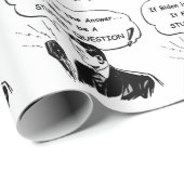 Wenn Biden das Antwort-Comic ist Geschenkpapier (Rolleneckpunkt)