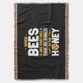 Wenn Bienen färben Decke (Vorderseite Vertikal)