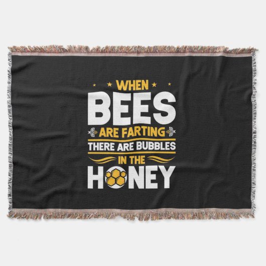 Wenn Bienen färben Decke (Vorderseite)