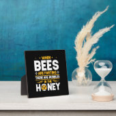 Wenn Bienen färben Fotoplatte (InSitu)