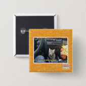 Wenn Blumen nicht genug sind Button (Vorne & Hinten)