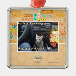 Wenn Blumen nicht genug sind Ornament Aus Metall