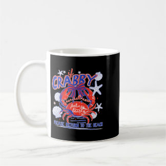 Wenn Crabby Bitte Zurück Zum Strand Design Kaffeetasse