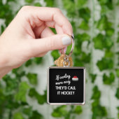 Wenn das Curling leicht Schlüsselanhänger wäre (Hand)