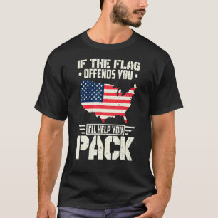 Wenn das Flag Ihnen verbietet, helfen Sie beim Pac T-Shirt