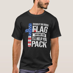 Wenn das Flag Sie verbietet, helfen Sie beim Pack T-Shirt