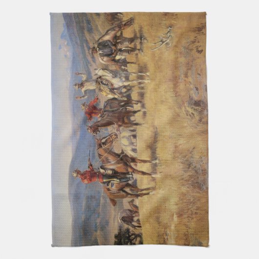 Wenn das Gesetz den Rand des Zufalls durch CM Russ Geschirrtuch (Vertikal)