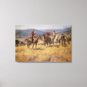 Wenn das Gesetz den Rand des Zufalls durch CM Russ Leinwanddruck (Vorderseite)