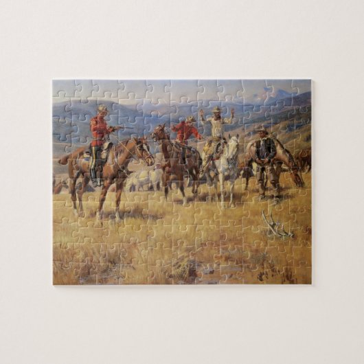 Wenn das Gesetz den Rand des Zufalls durch CM Russ Puzzle (Horizontal)