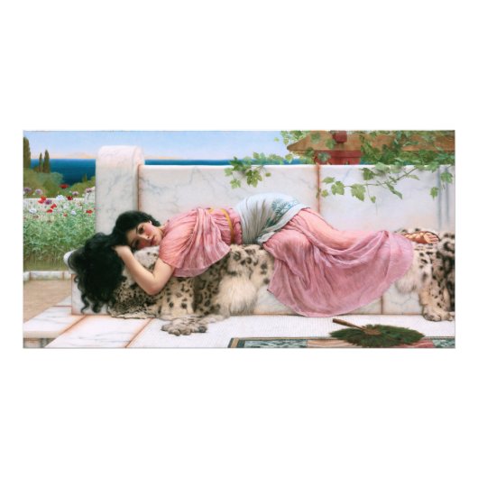 Wenn das Herz jung ist von John William Godward Fotodruck (Vorne)